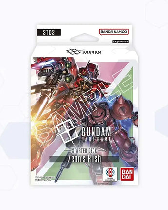 Gundam TCG Starter Deck Zeon’s Rush (ST03) 
