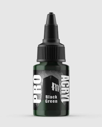 Pro Acryl: Black Green (22ml) 