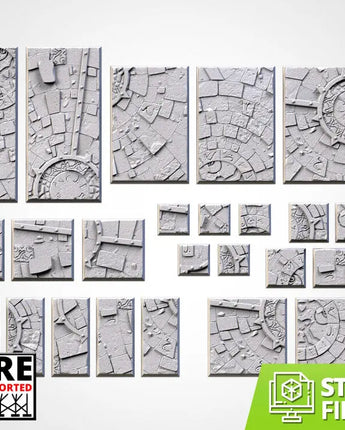 Sacred Temple Bases (Square) 