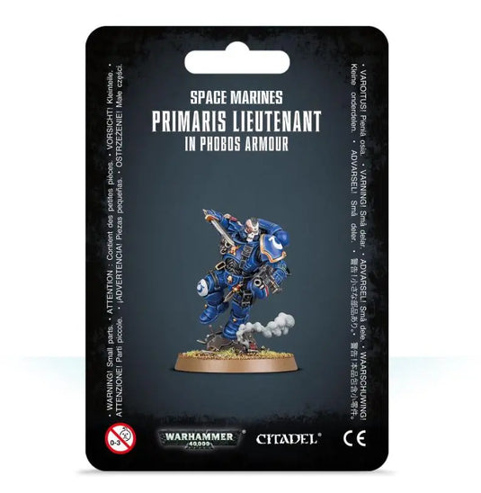 Space Marines Lieutenant In Reiver Armour 