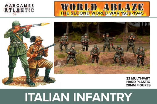 Wargames Atlantic Italian Infantry