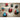 Chessex Dice: Gemini 7-Die RPG Set - Red-Teal/Gold 