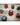 Chessex Dice: Gemini 7-Die RPG Set - Red-Teal/Gold 