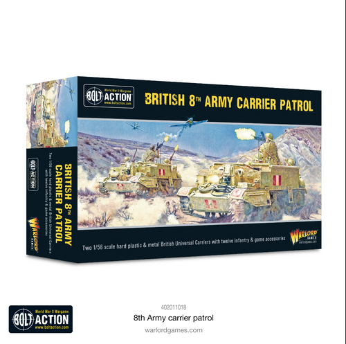 Bolt Action 8th Army carrier patrol