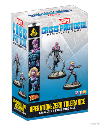 Crisis Protocol Operation: Zero Tolerance Character & Crisis Card Pack 