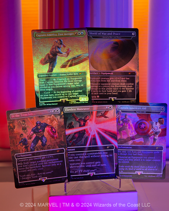 Secret Lair x Captain America (Rainbow Foil) 