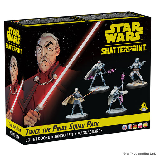 Star Wars Shatterpoint Twice The Pride: Count Dooku Squad Pack