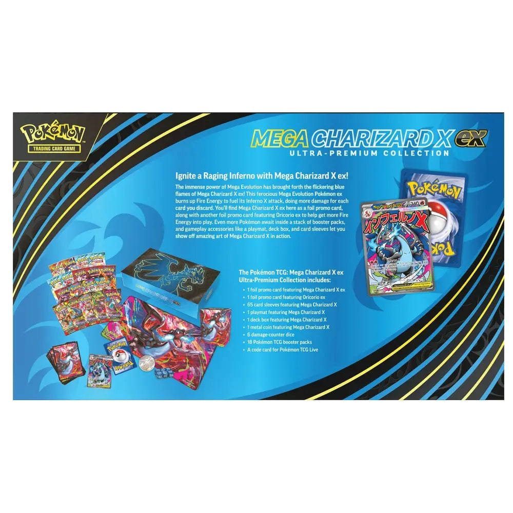 Mega Charizard X ex Ultra Premium Collection - Fabricator's Forge Mega Charizard X ex Ultra Premium Collection - Fabricator's Forge