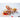 Chessex Dice: 7-Die RPG Set - Brush: Sunrise/Black 