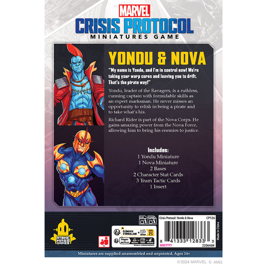 Crisis Protocol Yondu & Nova