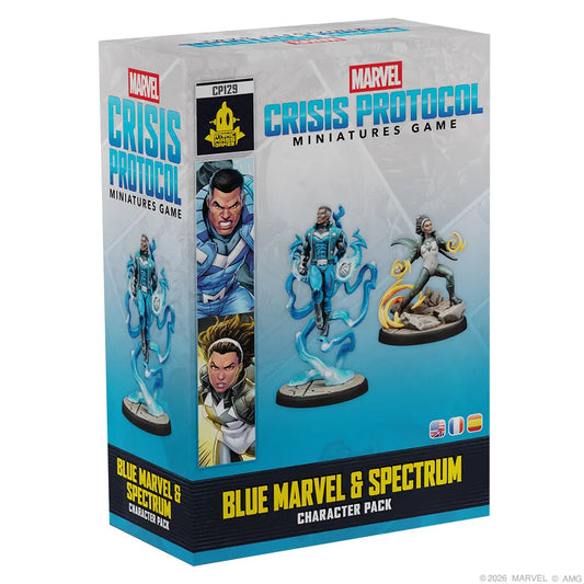 Crisis Protocol Blue Marvel & Spectrum 