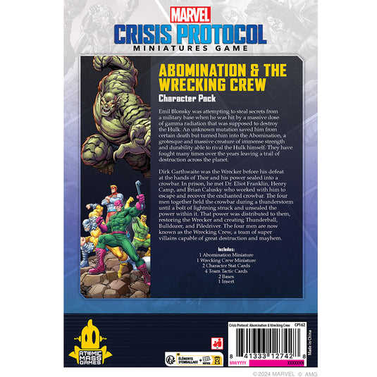 Crisis Protocol Abomination & Wrecking Crew