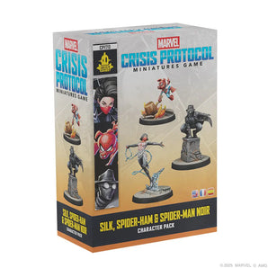 Crisis Protocol Silk, Spider-Ham & Spider-Man Noir 