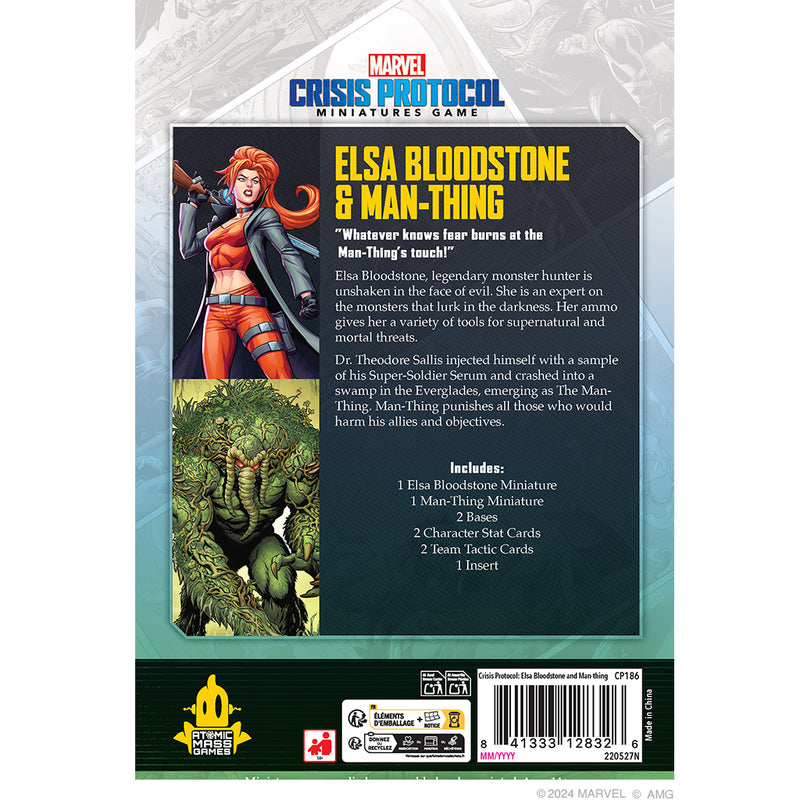 Load image into Gallery viewer, Crisis Protocol Elsa Bloodstone &amp; Man-Thing
