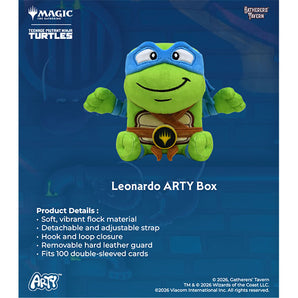 MTG TMNT ARTY Deck Box - Leonardo 