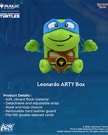 MTG TMNT ARTY Deck Box - Leonardo 