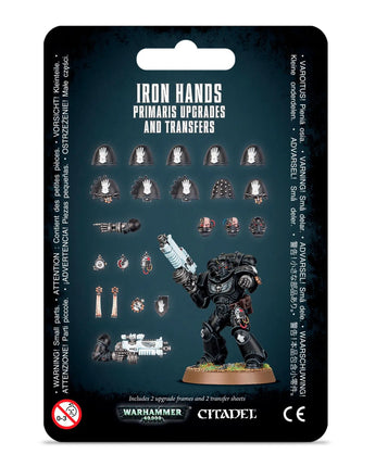 Space Marines Iron Hands Primaris Upgrades & Transfers 