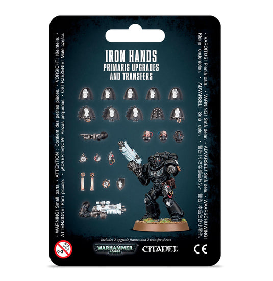 Space Marines Iron Hands Primaris Upgrades & Transfers