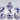 Foam Brain Inclusion Dice RPG Dice Set (7) - Blue Bird