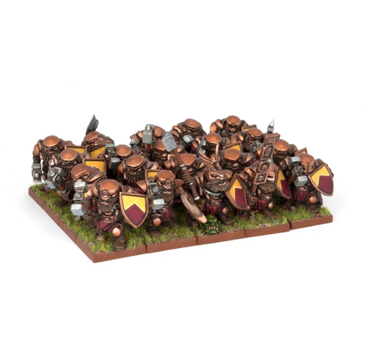 Kings of War Dwarf Ironclad Regiment (20)