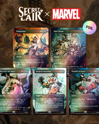 Secret Lair x Spider-Man Venom Unleashed (Colors) (Rainbow Foil) 