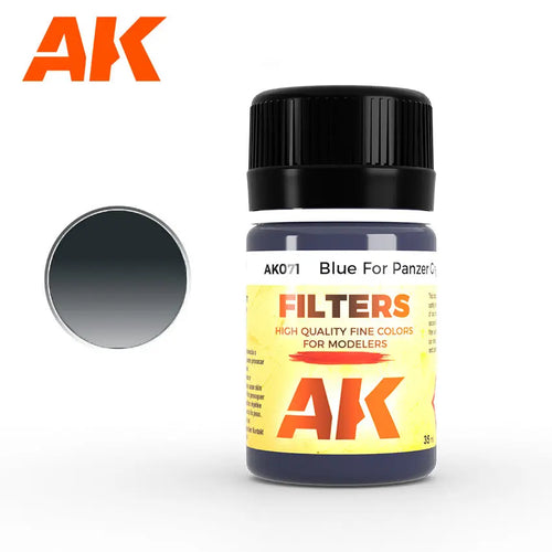 Blue filter for panzer grey Enamel Effects 35ml 