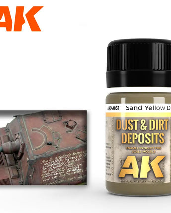 Dust & Deposit Sand Yellow Enamel Effects 35ml 