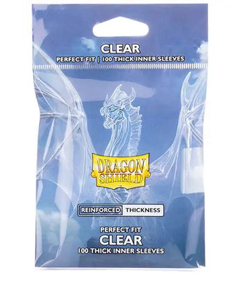 Dragon Shield Perfect Fit Standard Thick Inner Clear 100ct 