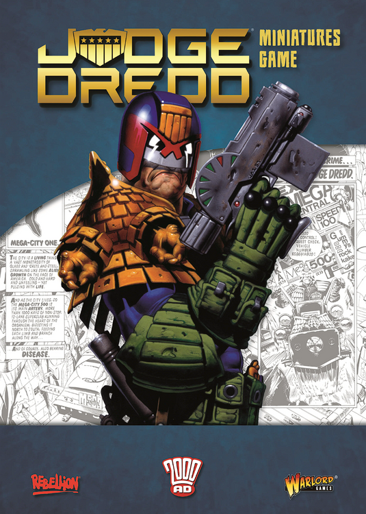 Judge Dredd Softback Rulebook