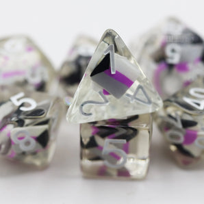 Demisexual Flag RPG Dice Set 