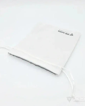 Velvet Dice Bag - Medium - white 
