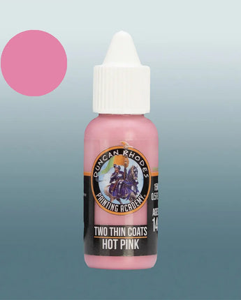 Two Thin Coats Hot Pink 