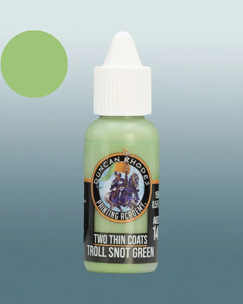 Two Thin Coats Troll Snot Green 