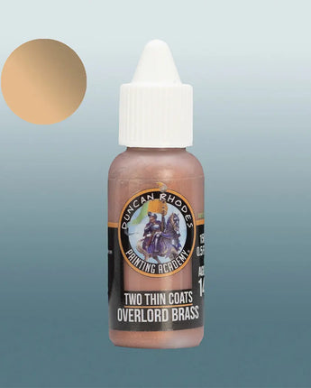 Two Thin Coats Overlord Brass 