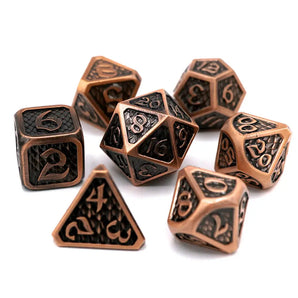 Drakona Eldric Cuprum - 7pc RPG Set 