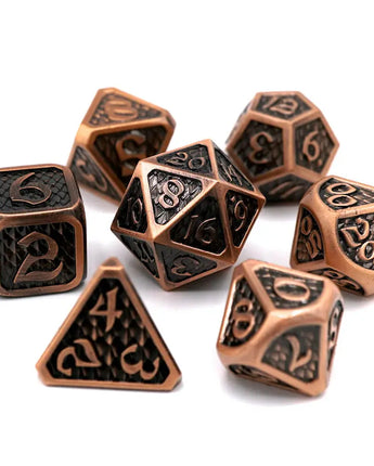Drakona Eldric Cuprum - 7pc RPG Set 