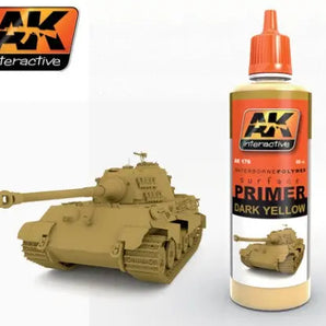 Dark Yellow Acrylic Surface Primer 60ml Bottle 
