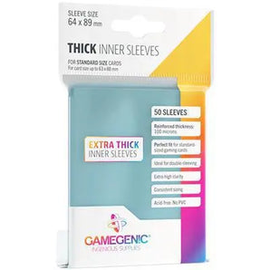 Gamegenic Thick Inner Sleeves 