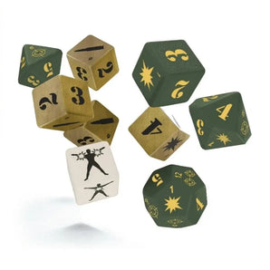 Twilight 2000 Dice Set 9 Piece Free League Game Accessory Set 