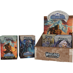 Warlord: Saga of the Storm - Into the Accordlands Starter Deck Display 