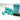 Chessex Dice: Special 16mm D6 (12) - Cirrus: Aqua/Silver 