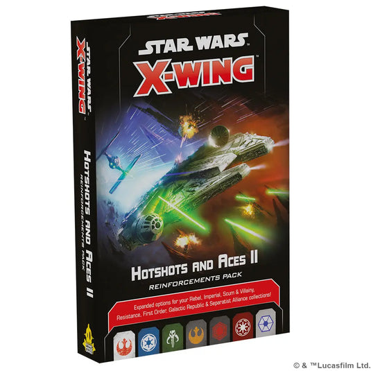 Star Wars X-Wing Hot Shots & Aces Ii Reinforcements Pack 