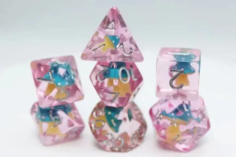 Foam Brain Inclusion Dice RPG Dice Set (7) 