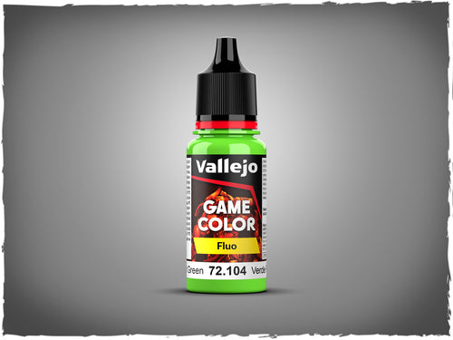 Vallejo: Fluorescent Green Game Color