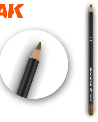 Weathering Pencils: Streaking Dirt 