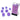 Chessex Dice: Luminary 7-Die RPG Set - Purple/White 
