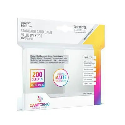 Value Pack Standard MATTE Sleeves 