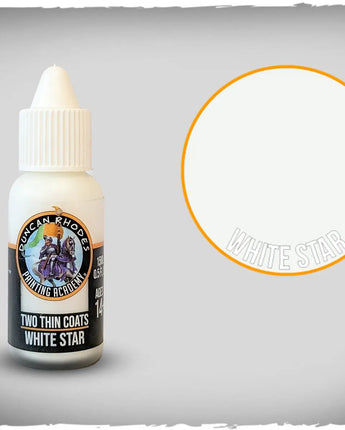 Two Thin Coats White Star 
