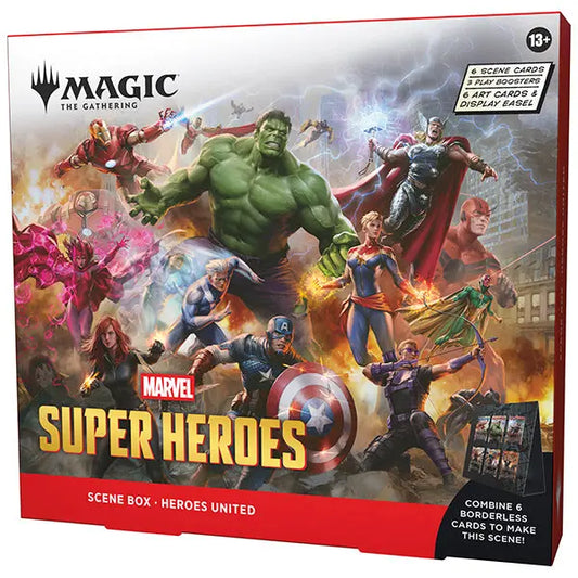 (Presale 5-25) Marvel Super Heroes Scene Box - Heroes United 