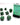 Chessex Dice: 7-Die RPG Set - Speckled: Recon 
